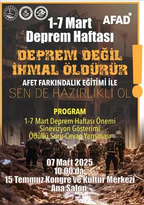 1-7-mart-deprem-haftasi-programi