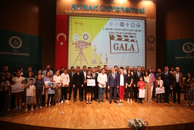 1. Şehr-i Nuh Okullar Arası Kısa Film Yarışması'nın galası üniversitemizde yapıldı