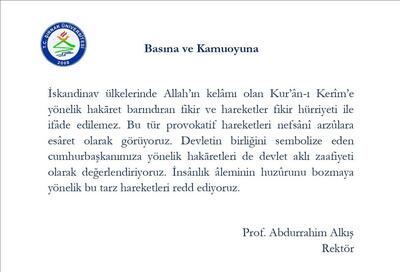 Basına ve Kamuoyuna