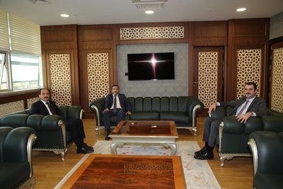 Başsavcı ve Adalet Komisyonu Başkanı Rektörümüzü ziyaret etti