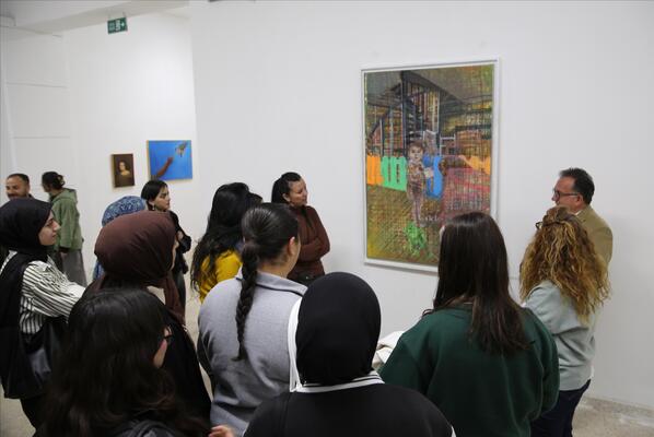 Güzel Sanatlar Fakültesi’nde 8 Mart Dünya Kadınlar Günü Karma Resim Sergisi