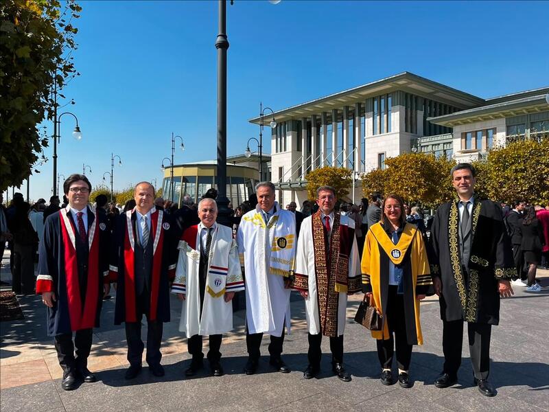 Rektör Alkış, Cumhurbaşkanı Erdoğan’ın Açılışını Yaptığı 2026-2027 Akademik Yıl Törenine Katıldı görseli