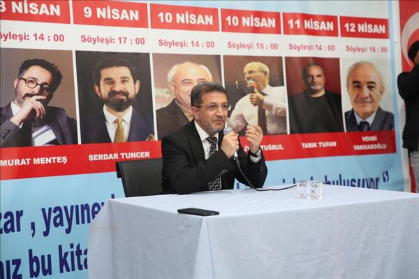 Rektör Alkış’tan İdil Kitap Fuarında Söyleşi