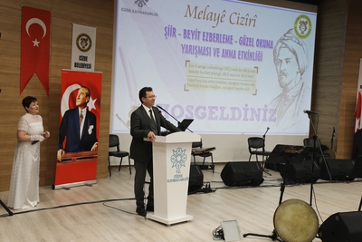 Rektörümüz  Melaye Cizîrî’yi Anma Etkinliğine katıldı