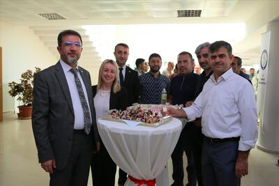 Rektörümüz Prof. Dr. Abdurrahim Alkış, Personellerimizle bayramlaştı