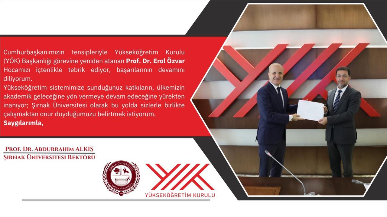 rektorumuz-prof-dr-alkisin-yok-baskani-erol-ozvari-tebrik-mesaji