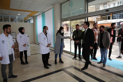 Rektörümüz, Şırnak Belediyesi Gençlik Merkezini Ziyaret Etti