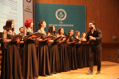 Şırnak Üniversitesi 2. Müzik Festivali 15 Temmuz Kongre Merkezi’nde gerçekleştirildi