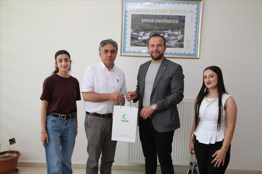 Şırnak Üniversitesi Genç Yeşilay Kulübüne Gönüllülük Başarısı görseli