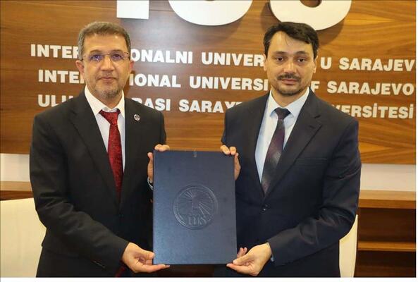 Üniversitemiz ile Uluslararası Saraybosna Üniversitesi Arasında İş Birliği Protokolü İmzalandı