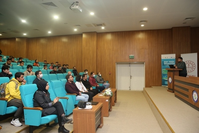 Üniversitemizde 5. GAP Yeşil İnovasyon Proje Yarışmasının tanıtımı yapıldı