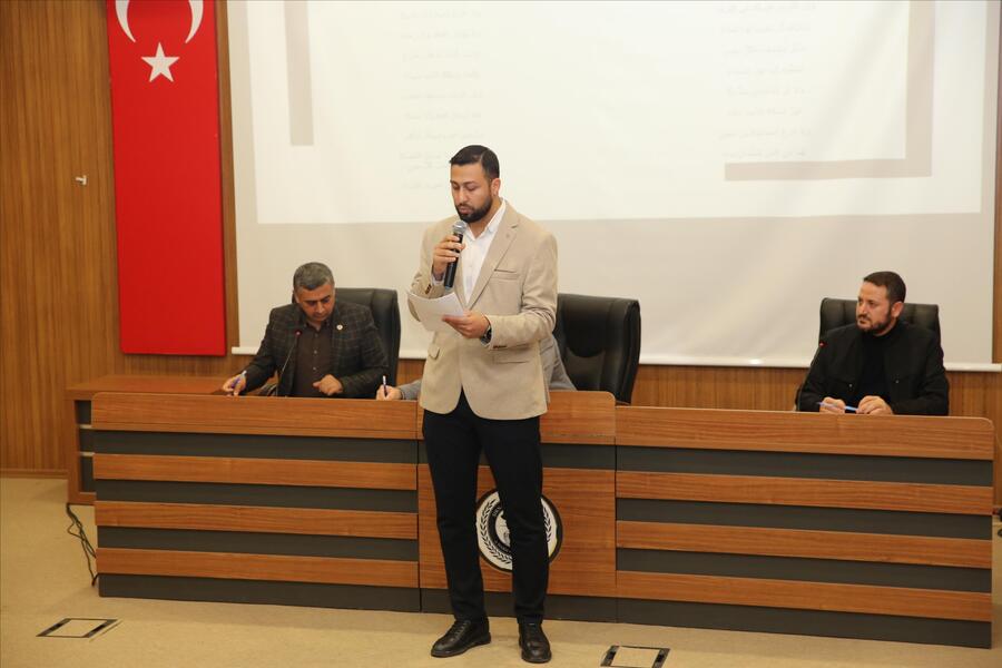 Üniversitemizde “Arapça Şiir Okuma Yarışması” düzenlendi görseli