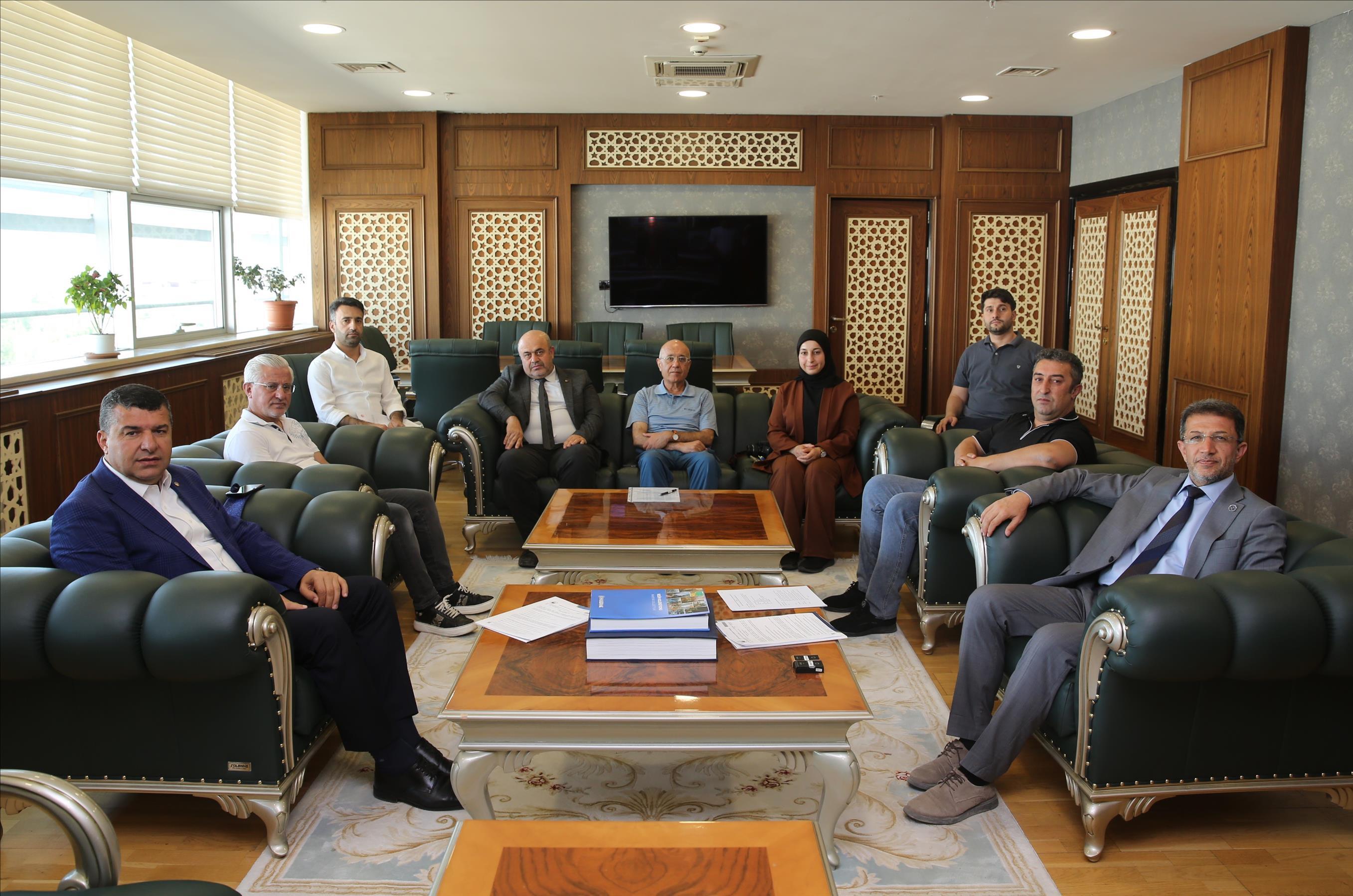 universitemizde-mesleki-egitim-ve-istihdam-is-birligi-gorusmeleri-yapildi