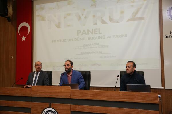 Üniversitemizde “Nevruz’un Dünü, Bugünü ve Yarını” Paneli düzenlendi