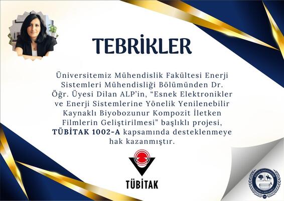Üniversitemizde TÜBİTAK 1002-A Projesi ile Sıfır Atık Projesine Önemli Destek