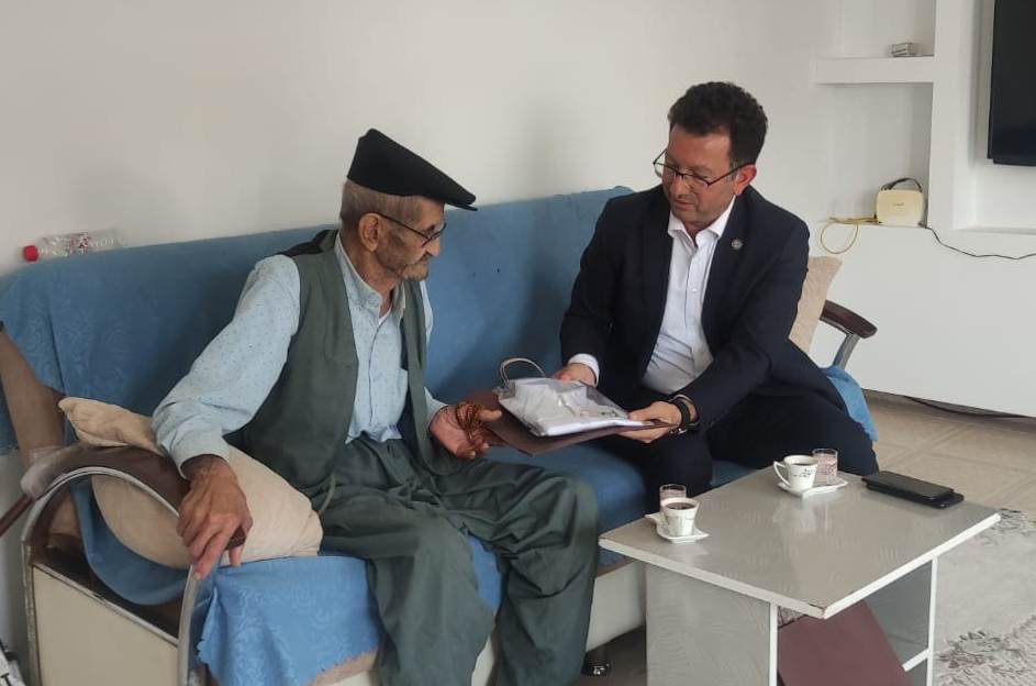 Rektörümüz Prof. Dr. Mehmet Emin Erkan, Şehit Babası Ahmet Avcı’yı ziyaret etti...